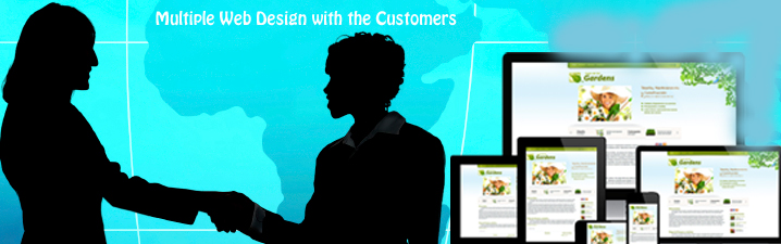 Multiple Web Design with the Customers